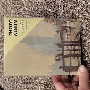 Vintage Monet Photo Album London National Gallery Y2K